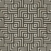 Pattern 60 Inversion 60x60 Vintage Vinyl Floorcloth
