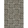 Pattern 60 Inversion 70x102 Vintage Vinyl Floorcloth