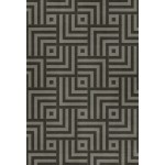 Pattern 60 Reverspective 38x56 Vintage Vinyl Floorcloth