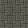Pattern 60 Reverspective 48x48 Vintage Vinyl Floorcloth
