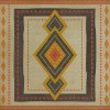 Pattern 61 Bohemian 48x48 Vintage Vinyl Floorcloth