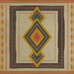 Pattern 61 Bohemian 60x60 Vintage Vinyl Floorcloth