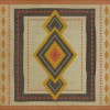 Pattern 61 Bohemian 96x96 Vintage Vinyl Floorcloth