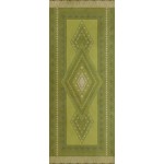 Pattern 61 Grassroots 36x90 Vintage Vinyl Floorcloth