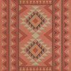Pattern 62 Beatnik 120x120 Vintage Vinyl Floorcloth