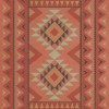 Pattern 62 Beatnik 36x36 Vintage Vinyl Floorcloth