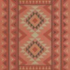 Pattern 62 Beatnik 48x48 Vintage Vinyl Floorcloth