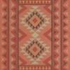 Pattern 62 Beatnik 72x72 Vintage Vinyl Floorcloth