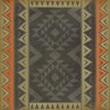 Pattern 62 Nomad 120x120 Vintage Vinyl Floorcloth