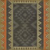 Pattern 62 Nomad 48x48 Vintage Vinyl Floorcloth