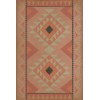 Pattern 62 Peacenik 20x30 Vintage Vinyl Floorcloth