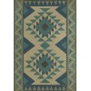 Pattern 62 Tramp 70x102 Vintage Vinyl Floorcloth