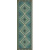 Pattern 62 Wanderer 36x115 Vintage Vinyl Floorcloth
