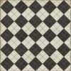 Pattern 65 High Fidelity 72x72 Vintage Vinyl Floorcloth