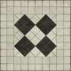 Pattern 65 Opus 36x36 Vintage Vinyl Floorcloth