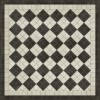 Pattern 65 Palatial 120x120 Vintage Vinyl Floorcloth