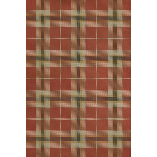 Pattern 66 Dartmoor 20x30 Vintage Vinyl Floorcloth