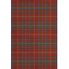 Pattern 67 Peak District 24x36 Vintage Vinyl Floorcloth