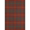 Pattern 67 Peak District 38x56 Vintage Vinyl Floorcloth
