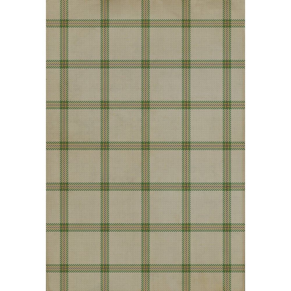 Pattern 68 Bristol 52x76 Vintage Vinyl Floorcloth