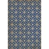 Pattern 70 Dress Blues 38x56 Vintage Vinyl Floorcloth