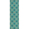 Pattern 70 Echoes From the Bells 36x115 Vintage Vinyl Floorcloth