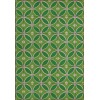 Pattern 70 Radiant Hues and Morning Dew 70x102 Vintage Vinyl Floorcloth