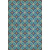 Pattern 70 Sunday Morning Hues 52x76 Vintage Vinyl Floorcloth