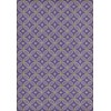 Pattern 70 Waltzing with Violets in Our Hair 120x175 Vintage Vinyl Floorcloth