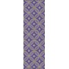 Pattern 70 Waltzing with Violets in Our Hair 36x115 Vintage Vinyl Floorcloth