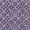 Pattern 70 Waltzing with Violets in Our Hair 48x48 Vintage Vinyl Floorcloth