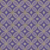 Pattern 70 Waltzing with Violets in Our Hair 72x72 Vintage Vinyl Floorcloth