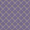Pattern 70 Waltzing with Violets in Our Hair 96x96 Vintage Vinyl Floorcloth