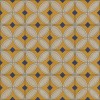 Pattern 70 While the Light Shines On 48x48 Vintage Vinyl Floorcloth