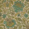 Pattern 71 Tea Ceremony 120x120 Vintage Vinyl Floorcloth