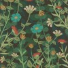 Pattern 73 Dance of the Flowers 120x120 Vintage Vinyl Floorcloth