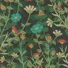 Pattern 73 Dance of the Flowers 48x48 Vintage Vinyl Floorcloth