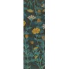 Pattern 73 Knee Deep in Flowers 36x115 Vintage Vinyl Floorcloth