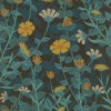 Pattern 73 Knee Deep in Flowers 60x60 Vintage Vinyl Floorcloth