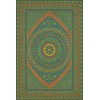 Pattern 75 Guard Friendship 20x30 Vintage Vinyl Floorcloth