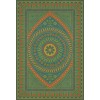 Pattern 75 Guard Friendship 38x56 Vintage Vinyl Floorcloth