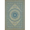 Pattern 75 Live without sorrow 24x36 Vintage Vinyl Floorcloth