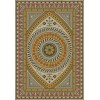 Pattern 75 the Oracle of Delphi 96x140 Vintage Vinyl Floorcloth
