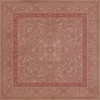 Pattern 76 A World of My Own 72x72 Vintage Vinyl Floorcloth