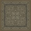 Pattern 76 Borogrove 48x48 Vintage Vinyl Floorcloth