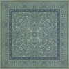 Pattern 76 Fairfarren 72x72 Vintage Vinyl Floorcloth