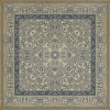 Pattern 76 Naught for Usual 72x72 Vintage Vinyl Floorcloth