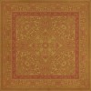 Pattern 76 Unbirthday 60x60 Vintage Vinyl Floorcloth
