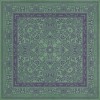 Pattern 76 Underland 120x120 Vintage Vinyl Floorcloth