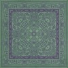 Pattern 76 Underland 48x48 Vintage Vinyl Floorcloth
